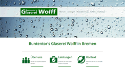 Desktop Screenshot of buntentors-glaserei-wolff.de